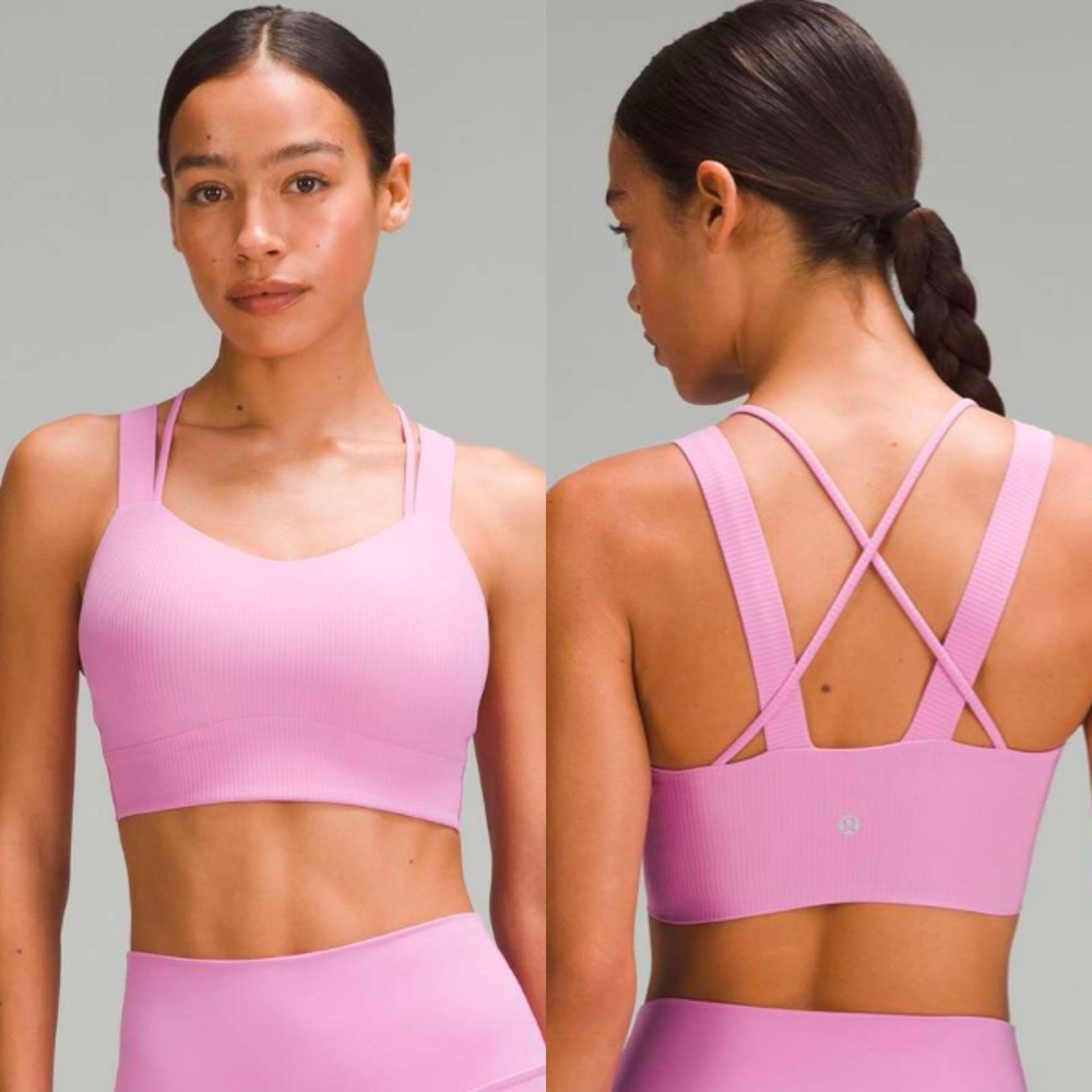 lululemon athletica Pink Sports Bra size 14